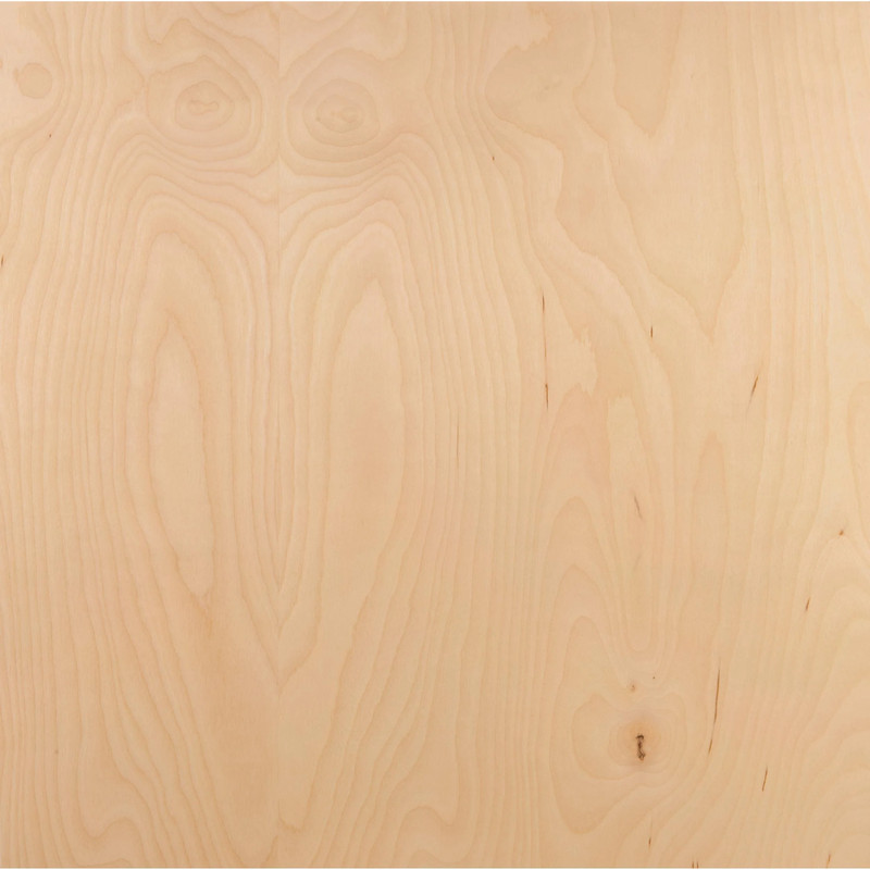 American Birch Plywood - Thickness:3/8" - Width:24" - Length:24"